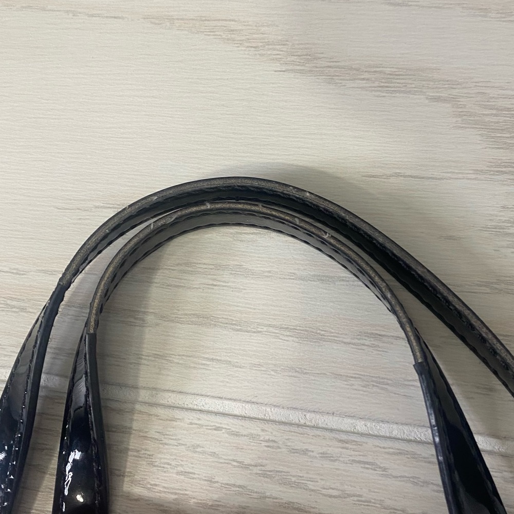*Kate Spade Black patent leather shoulder tote bag - Picture 11 of 15